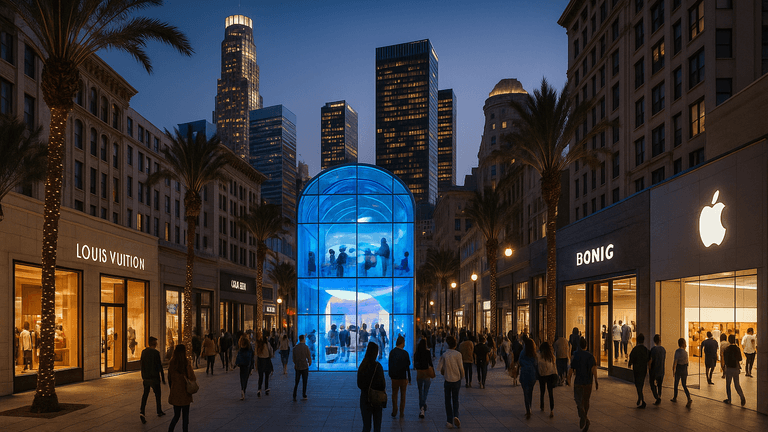 Downtown Los Angeles Retail Resurgence: A Blend of Luxury and Experiential Innovation
