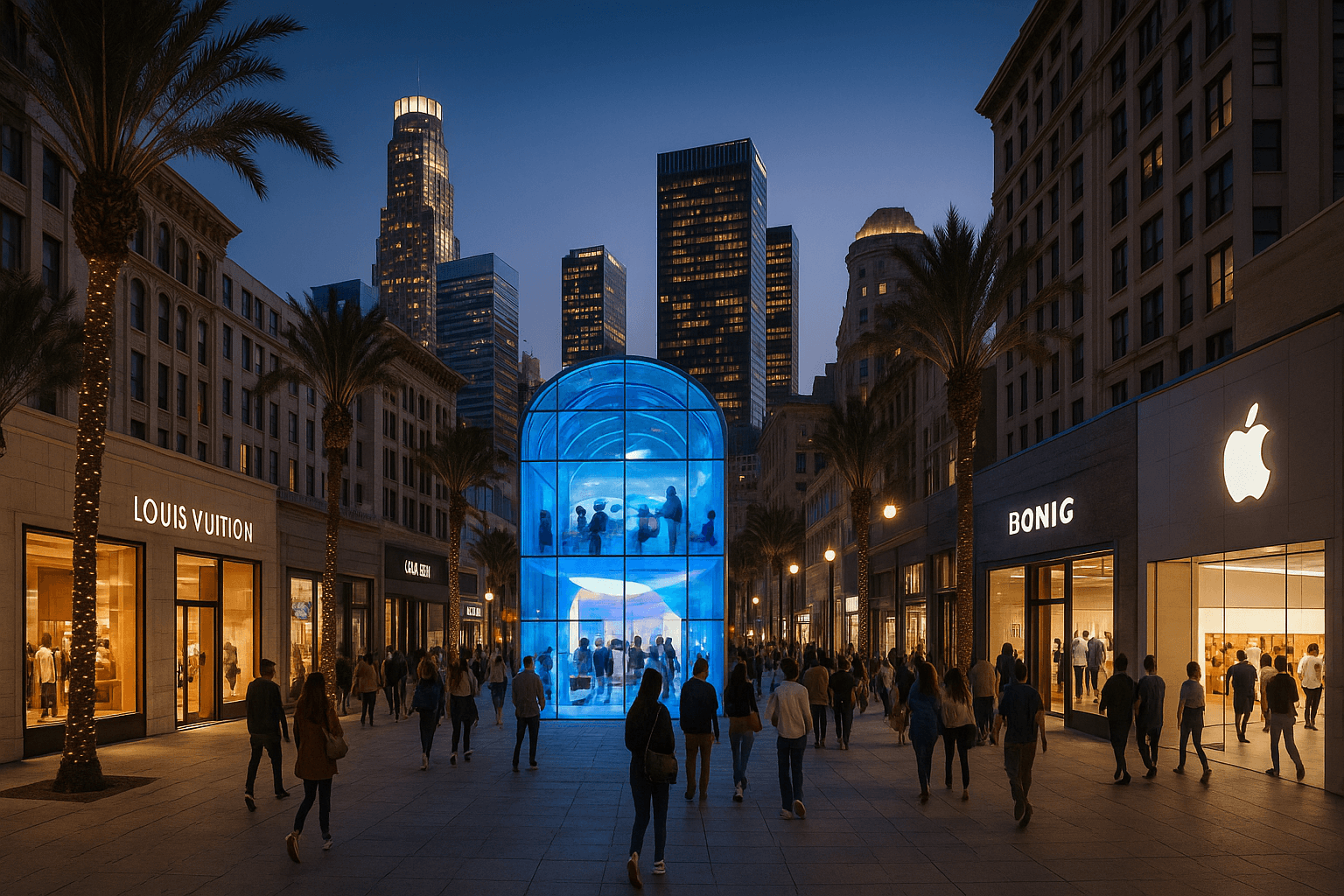 Downtown Los Angeles Retail Resurgence: A Blend of Luxury and Experiential Innovation