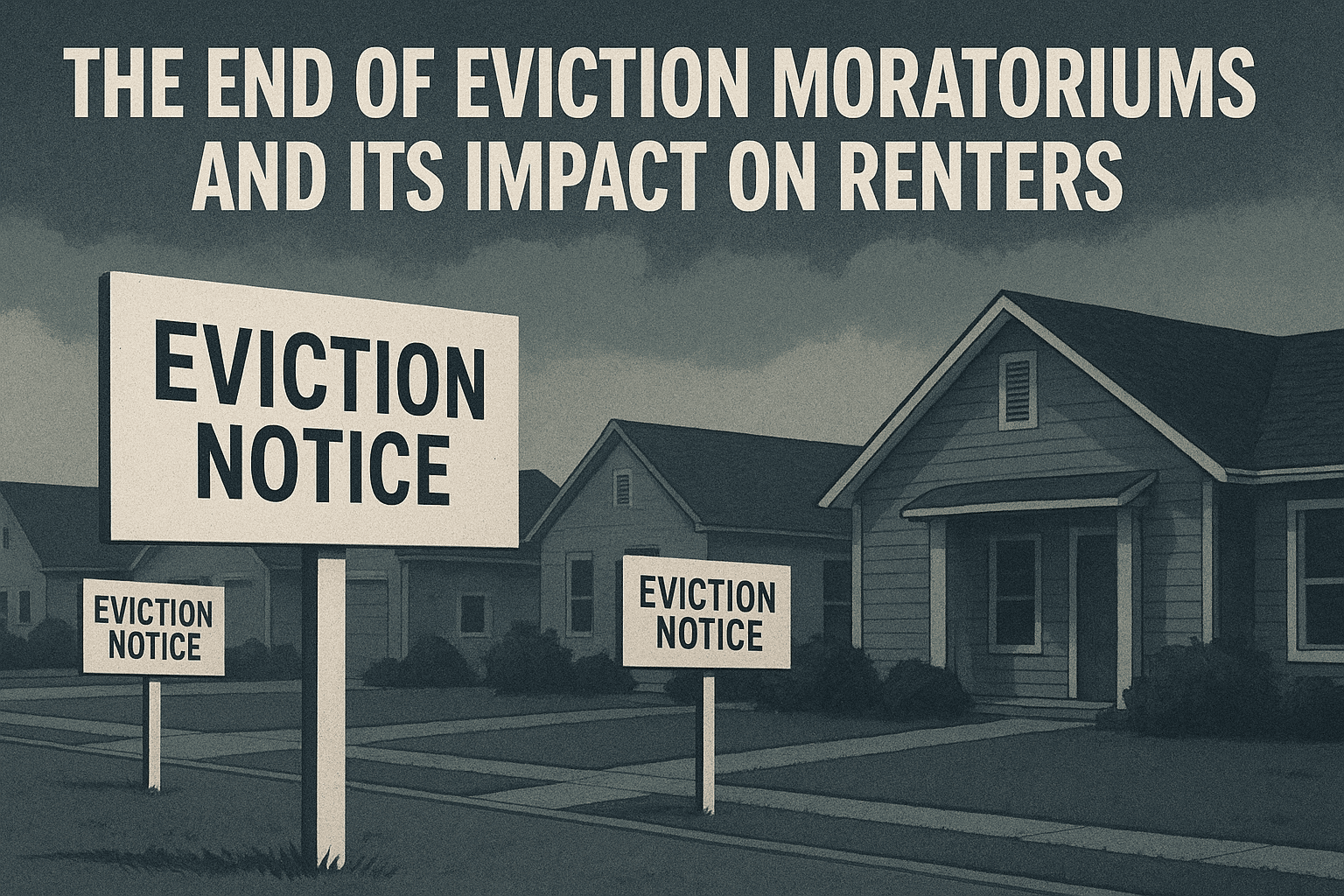 The End of Eviction Moratoriums and Its Impact on Renters