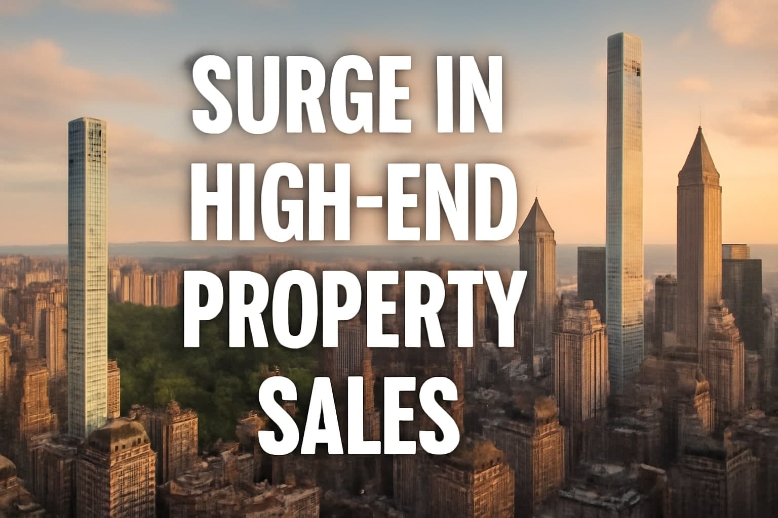 New York City Sees a Surge in Luxury Real Estate Sales